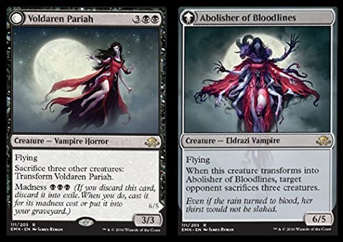 Amazon.com: Magic: the Gathering - Voldaren Pariah // Abolisher of